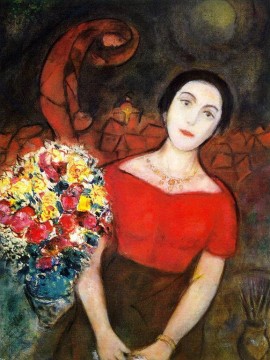  porträt - Porträt von Vava 2 Zeitgenosse Marc Chagall